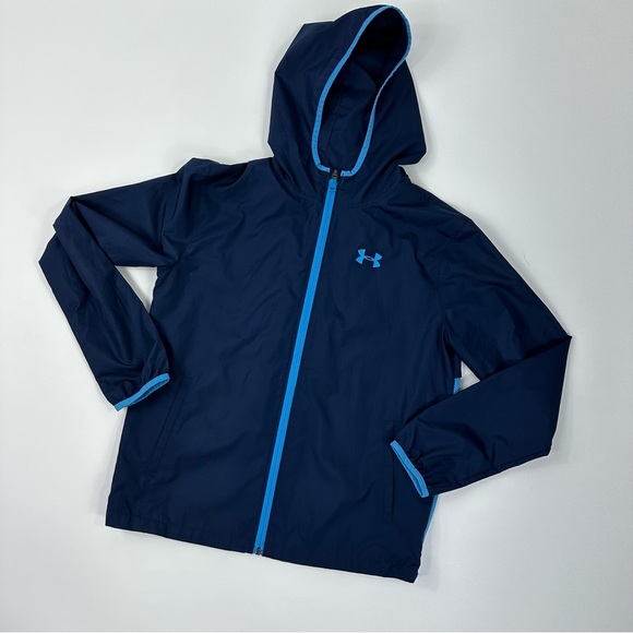 Under Armour Boys YLG Sackpack Hooded Jacket - Picture 6 of 15